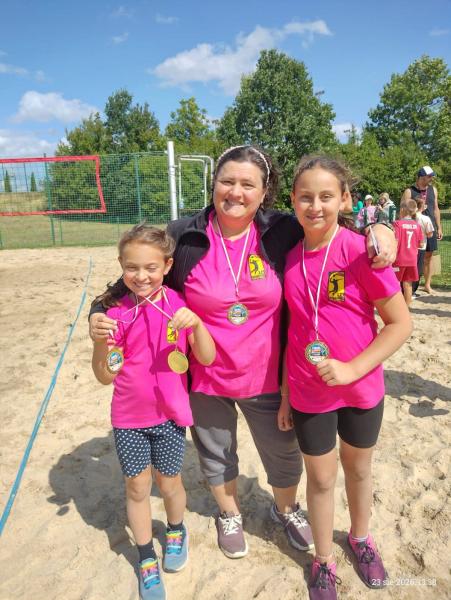 Turniej Rodzinny Czwórek w siatkówce plażowej