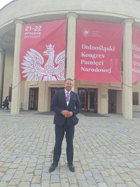 Uczniowie z Ujazdu Górnego na Dolnośląskim Kongresie Pamięci Narodowej
