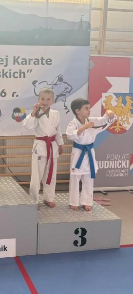 Znakomity występ zawodników UKS Karate ZSP Lutynia
