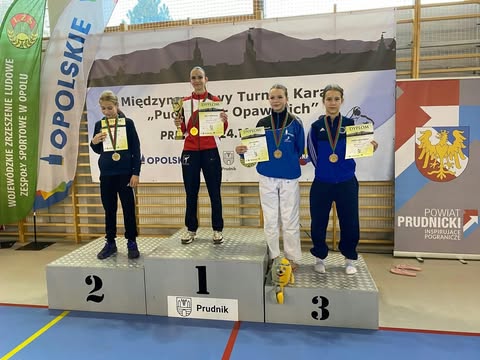 Znakomity występ zawodników UKS Karate ZSP Lutynia