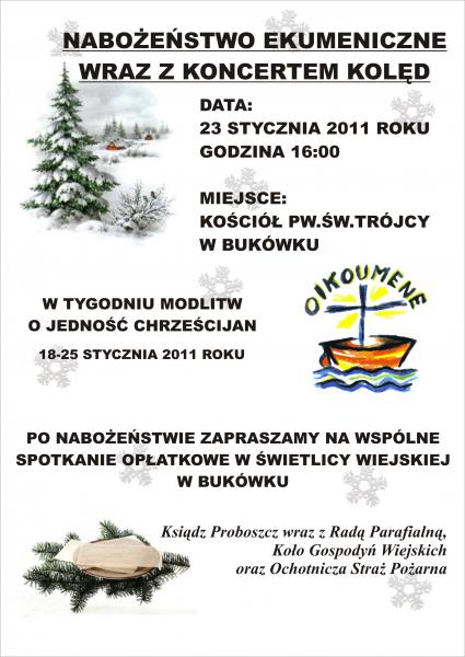 Zaproszenie do Bukówka