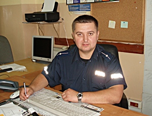 mł. asp. Mariusz Nowak