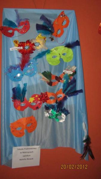 Pokonkursowa wystawa masek karnawałowych    