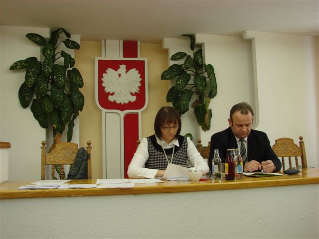 pierwsza sesja Rady Gminy Malczyce  w  kadencji 2010-2014