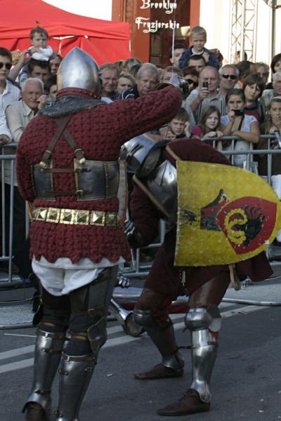 Inscenizacja historyczna Bractwa Rycerskiego Ziemi Kaliskiej