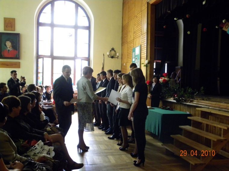 Pożegnanie abiturientów - Środa Śląska 2011