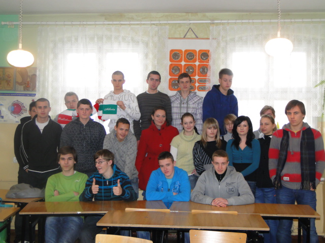 Uczestnicy Paczki z Liceum Profilowanego w Środzie Śląskiej