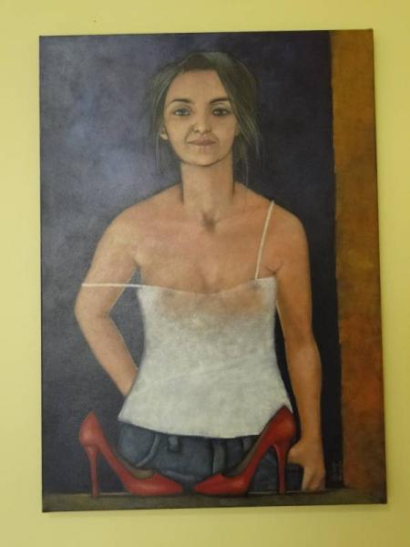 Znani i nieznani na płótnach - wernisaż prac Magdy Boguckiej