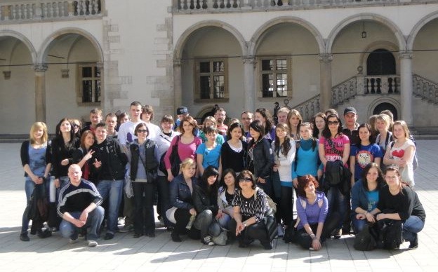 Uczestnicy projektu w Krakowie