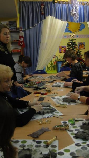 Warsztaty ceramiczne w Bibliotece Publicznej w Środzie Śląskiej