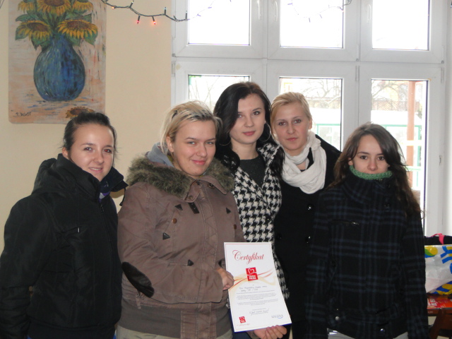 Szlachetna Paczka w Liceum Profilowanym w Środzie Śląskiej