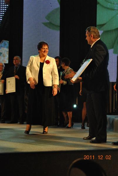 Uroczysta Gala wręczenia Certyfikatów „Gmina Fair Play 2011” 