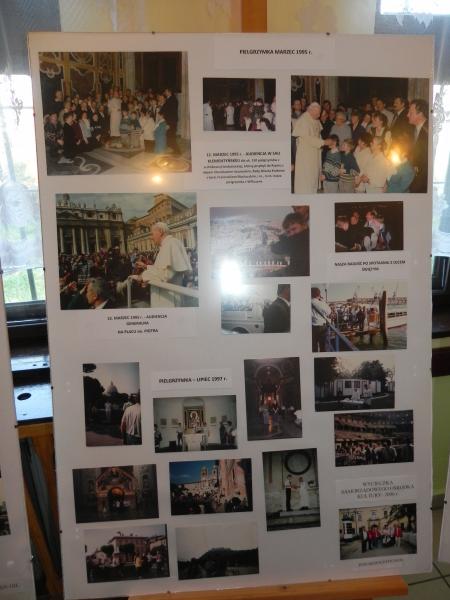 Wystawa "Jan Paweł II - Wspomnienia" - Wilkszyn 2010
