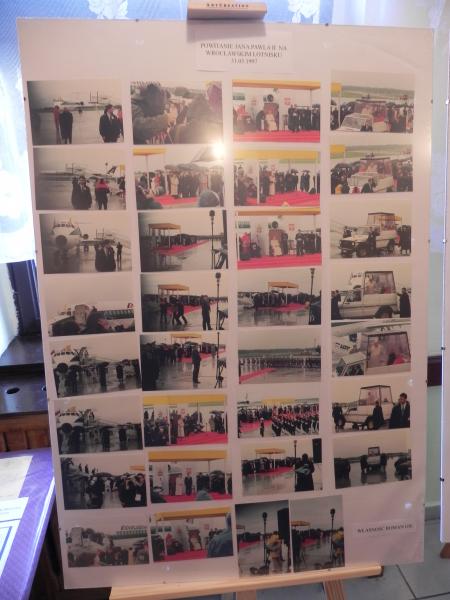 Wystawa "Jan Paweł II - Wspomnienia" - Wilkszyn 2010