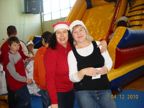 Mikołaj w SP nr 3 w Środzie Śląskiej