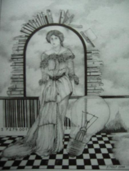 Grafiki z tomików "Przed świtem" oraz "Przemijanie"