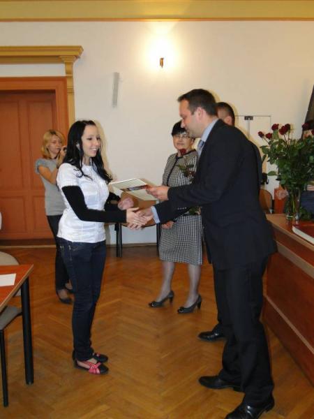 Gala wręczenia Dyplomów Stypendysty Powiatu Średzkiego