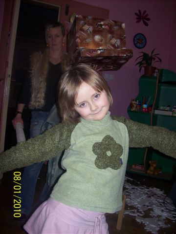 Jutrzenka przygotowana na przybycie gości