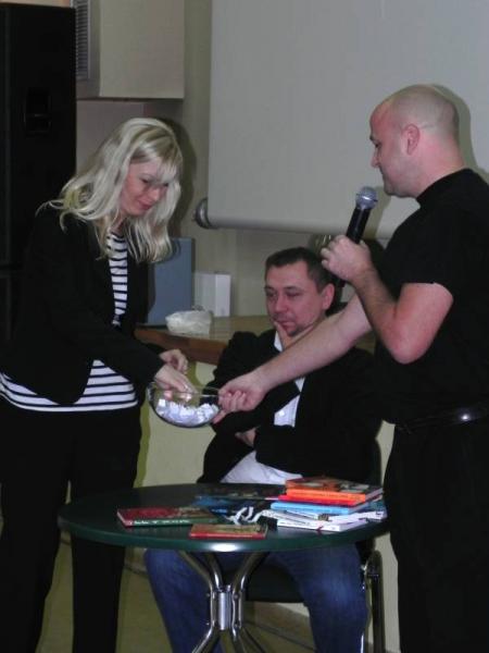 Spotkanie autorskie z Dariuszem Rekoszem - Środa Śląska 2010