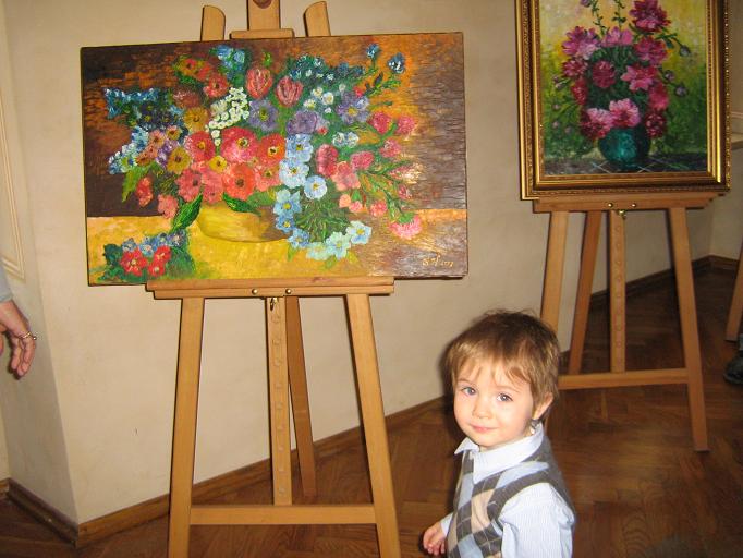 Wystawy malarstwa pań Reginy Gaj i Haliny Wąsik