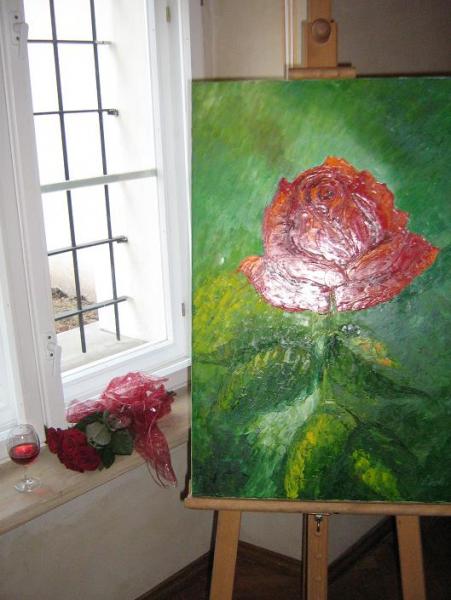 Wystawy malarstwa pań Reginy Gaj i Haliny Wąsik