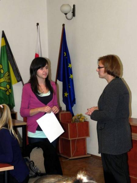 Szlachetna Paczka 2010 - spotkanie w starostwie średzkim