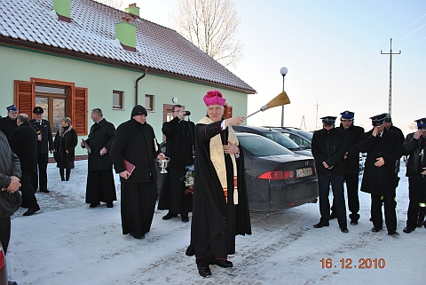 Spotkanie wigilijne w nowej świetlicy w Ujeździe Górnym