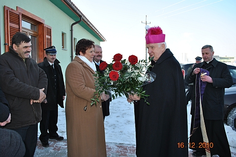Spotkanie wigilijne w nowej świetlicy w Ujeździe Górnym