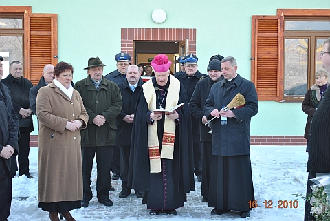 Spotkanie wigilijne w nowej świetlicy w Ujeździe Górnym