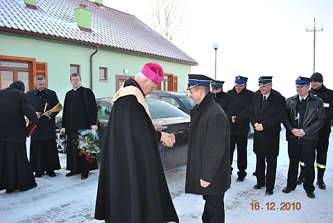 Spotkanie wigilijne w nowej świetlicy w Ujeździe Górnym