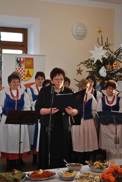 Spotkanie wigilijne w nowej świetlicy w Ujeździe Górnym