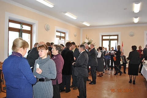 Spotkanie wigilijne w nowej świetlicy w Ujeździe Górnym