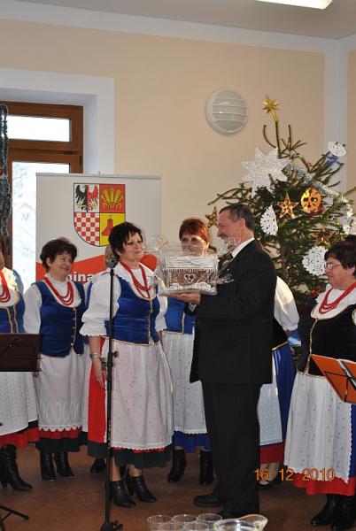 Spotkanie wigilijne w nowej świetlicy w Ujeździe Górnym