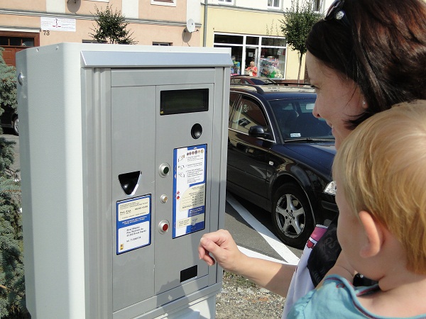 Strefa płatnego parkowania w Środzie Śląskiej