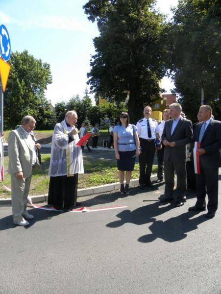 Oficjalne otwarcie drogi w Kostomłotach