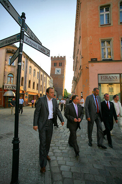 Rafał Dutkiewicz z wizytą w Ząbkowicach Śląskich