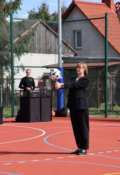 Otwarcie nowego boiska w Ujeździe Górnym