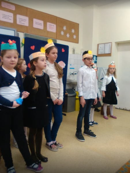 Święto babci i dziadka w szkole podstawowej w Miękini