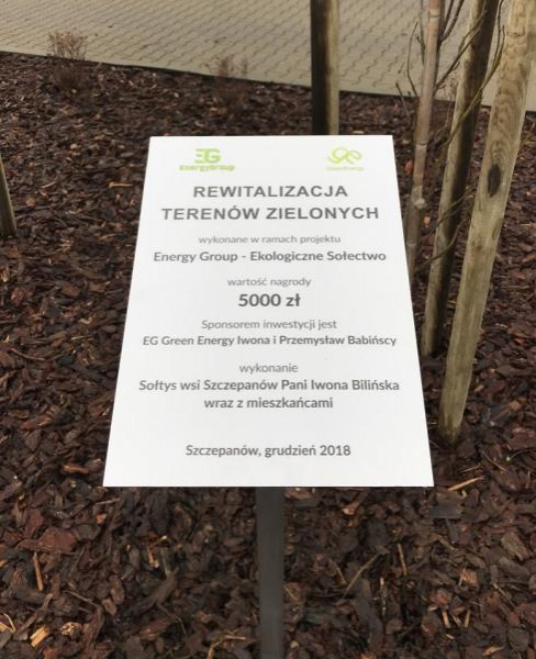 Nowe nasadzenia w Szczepanowie