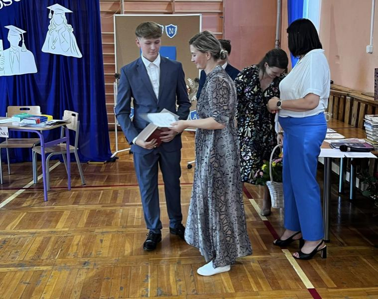 Zakończenie roku szkolnego w Szkole Podstawowej w  Mieczkowie