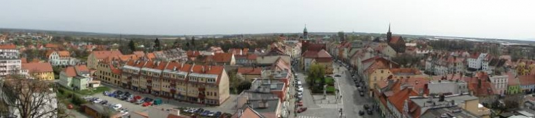 Środa Śląska - widok z wieży