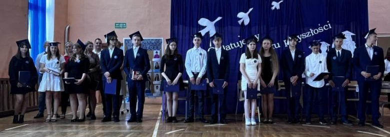 Zakończenie roku szkolnego w Szkole Podstawowej w  Mieczkowie