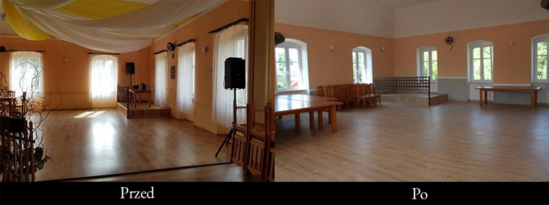 Zakończyła się przebudowa świetlicy wiejskiej w Drogomiłowicach