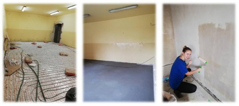 Trwa remont harcówki w Malczycach