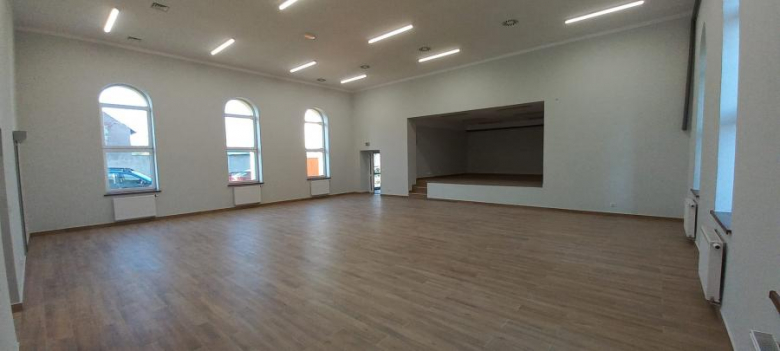 Odbudowana świetlica wiejska w Bogdanowie