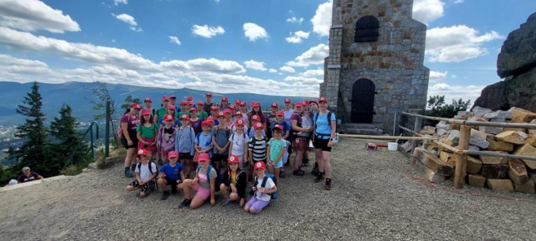 3. Malczycki Szczep Harcerski Ogień na obozie w Szklarskiej Porębie