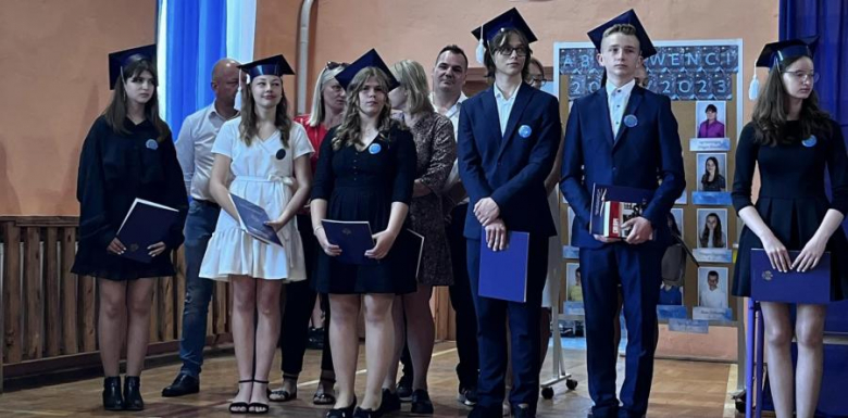 Zakończenie roku szkolnego w Szkole Podstawowej w  Mieczkowie