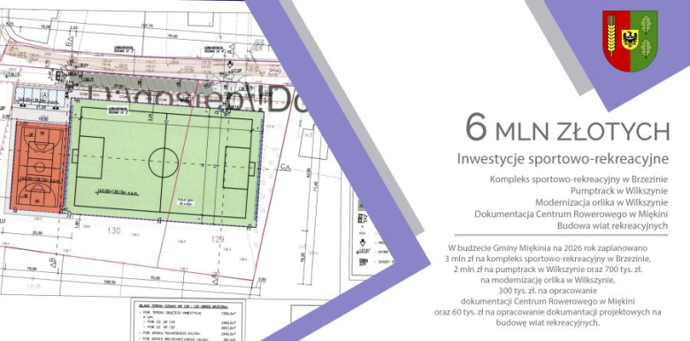 Budżet ogromnych inwestycji i przełomowego rozwoju gminy Miękinia