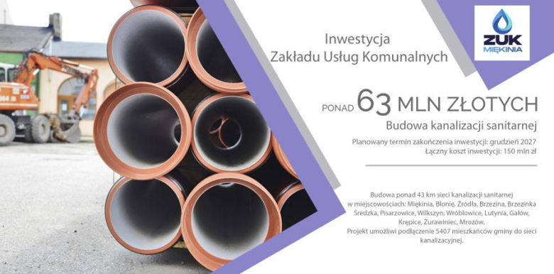 Budżet ogromnych inwestycji i przełomowego rozwoju gminy Miękinia