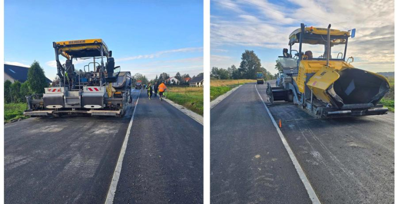 Przebudowa drogi dobiega końca